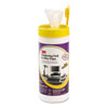 3M Disinfecting Desk & Office Wet Wipes, Cloth, 7 x 8, 25/canister